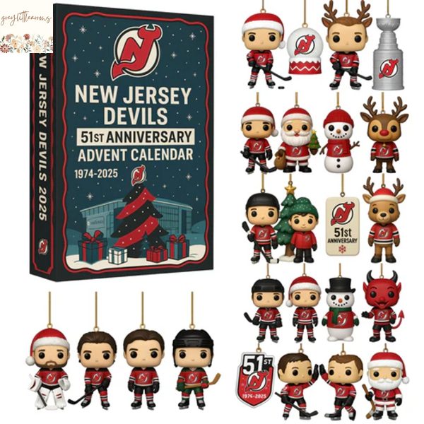 New Jersey Devils 51st Anniversary 2025 Advent Calendar