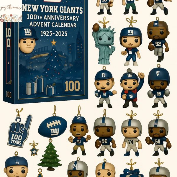 New York Giants 100th Anniversary Advent Calendar