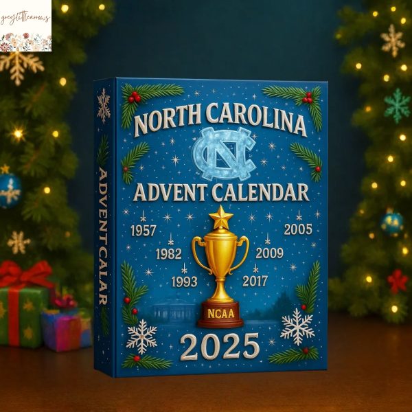 North Carolina Tar Heels 2025 Advent Calendar