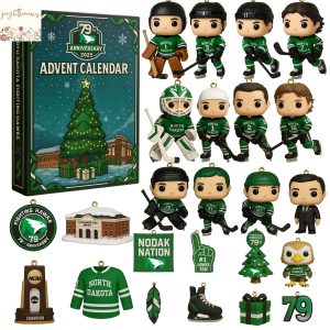 North Dakota Fighting Hawks 79th Anniversary Advent Calendar