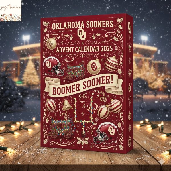 Oklahoma Sooners Boomer Sooner Advent Calendar 2025
