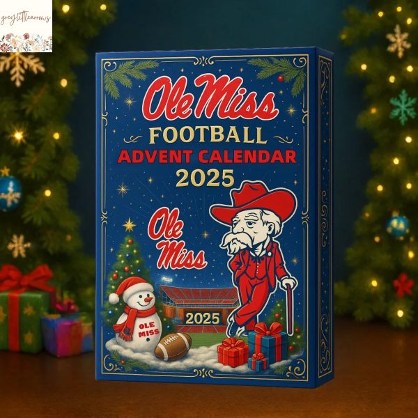 Ole Miss Rebels Football Advent Calendar 2025