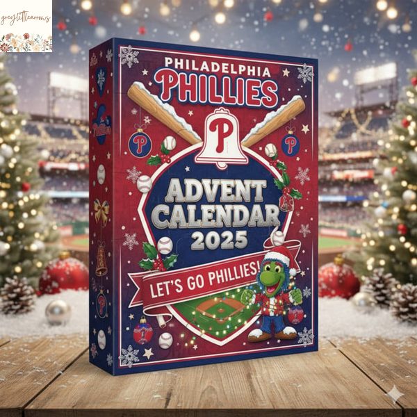 Philadelphia Phillies Lets Go Phillies Advent Calendar 2025