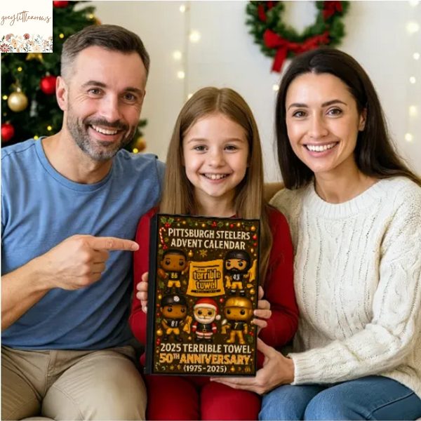 Pittsburgh Steelers 2025 Terrible Towel 50th Anniversary Advent Calendar