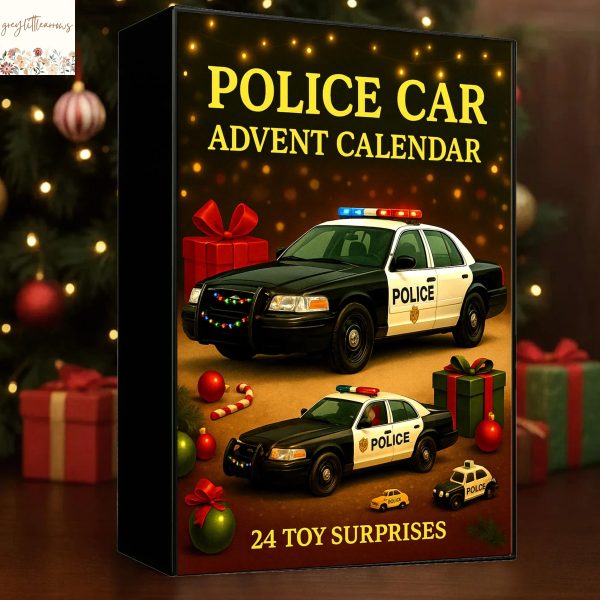 Police Car Advent Calendar 2025