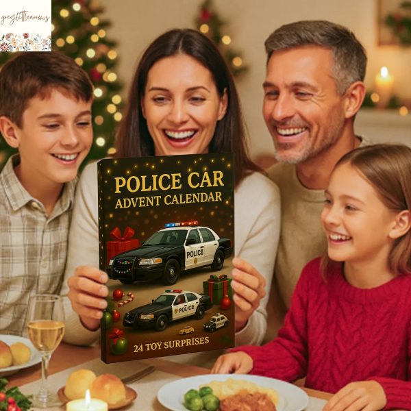 Police Car Advent Calendar 2025