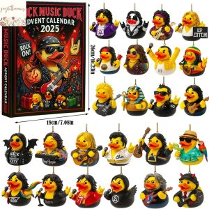 Rock Music Duck Advent Calendar 2025