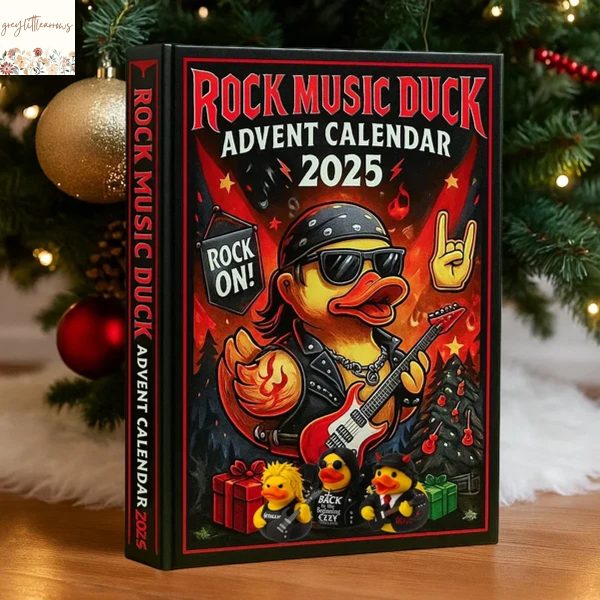 Rock Music Duck Advent Calendar 2025