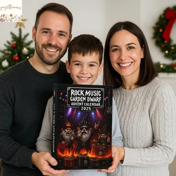 Rock Music Garden Dwarf Advent Calendar