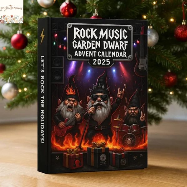Rock Music Garden Dwarf Advent Calendar