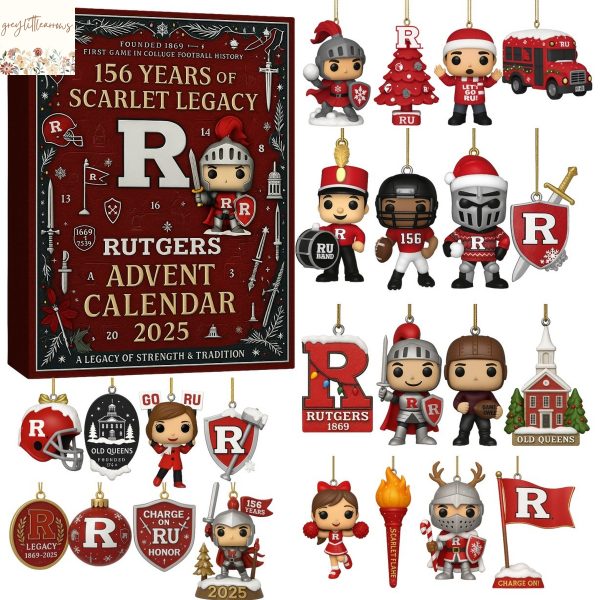 Rutgers Scarlet Knights 156th Anniversary Advent Calendar