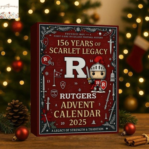 Rutgers Scarlet Knights 156th Anniversary Advent Calendar