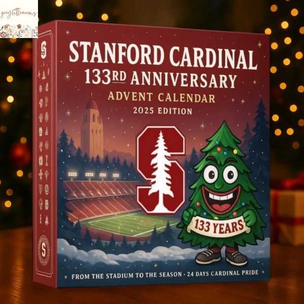 Stanford Cardinal 133rd Anniversary 2025 Advent Calendar
