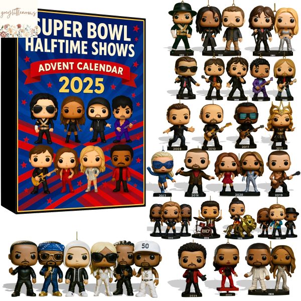 Super Bowl Halftime Shows Advent Calendar 2025
