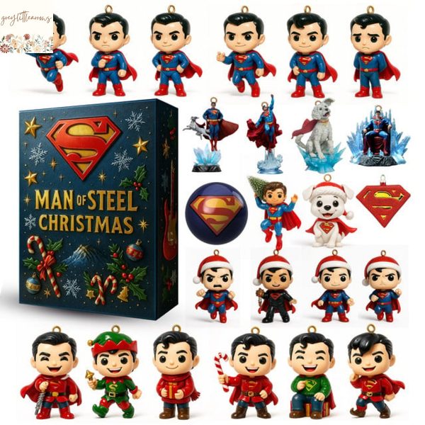 Superman Man Of Steel Christmas 2025 Advent Calendar