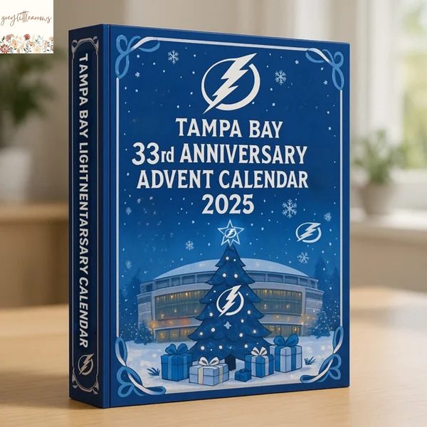 Tampa Bay Lightning 33rd Anniversary Advent Calendar 2025