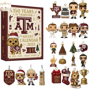 Texas A&M Aggies 150 Years Of Tradition Advent Calendar
