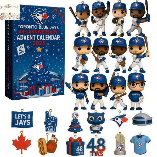 Toronto Blue Jays 48th Anniversary Advent Calendar