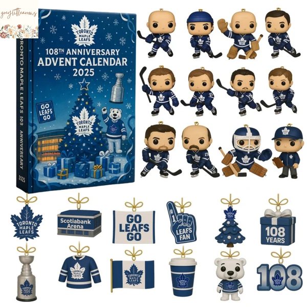Toronto Maple Leafs 108th Anniversary Advent Calendar 2025