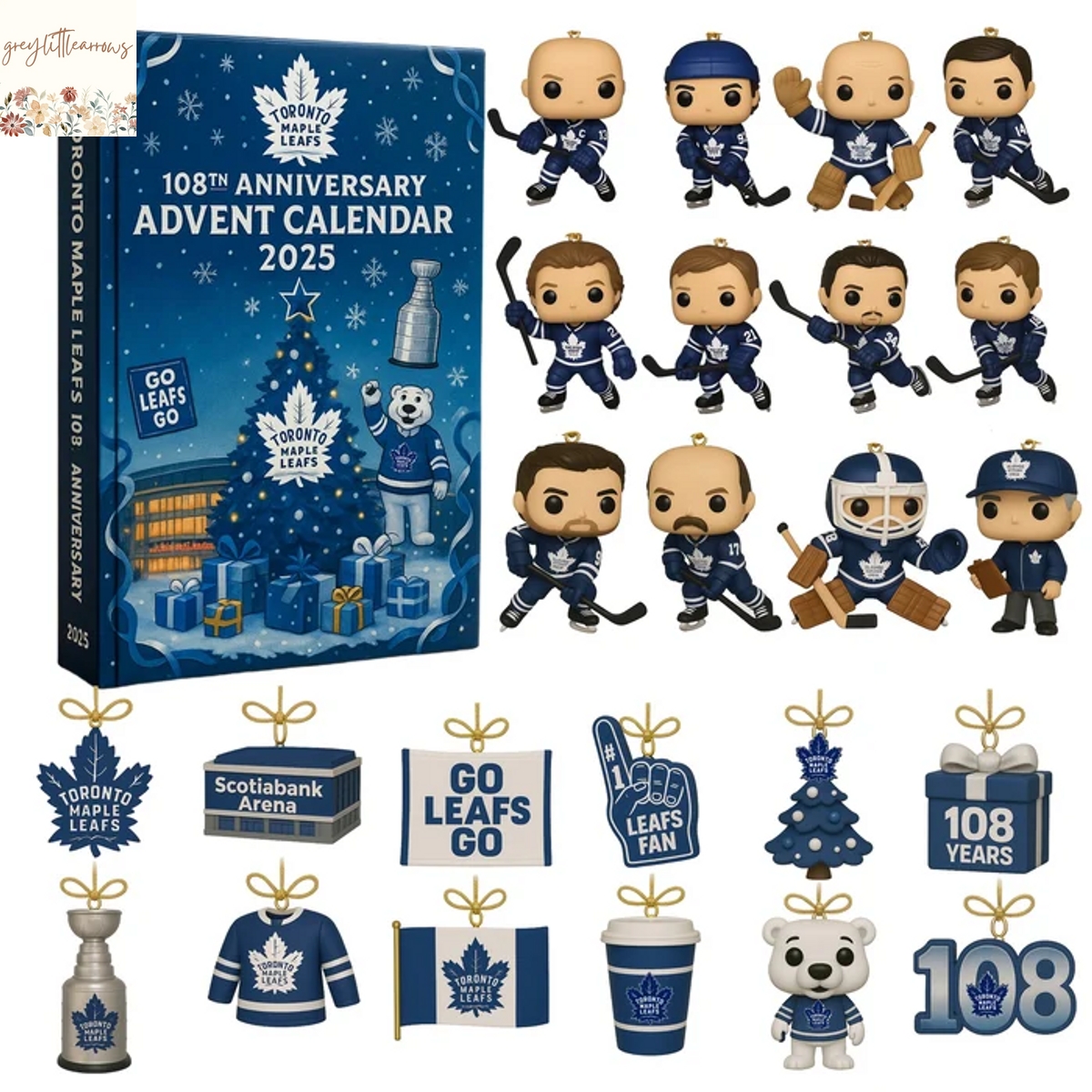 Toronto Maple Leafs 108th Anniversary Advent Calendar 2025 Toronto Maple Leafs 108th Anniversary Advent Calendar 2025