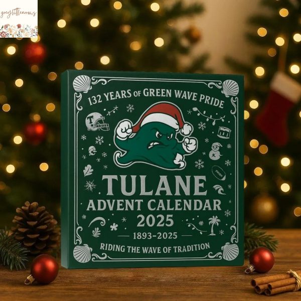 Tulane Green Wave 132nd Anniversary Advent Calendar
