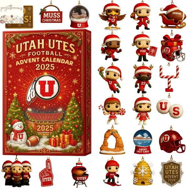 Utah Utes Football Advent Calendar 2025
