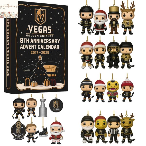 Vegas Golden Knights 8th Anniversary 2025 Advent Calendar