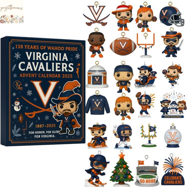 Virginia Cavaliers 138th Anniversary Advent Calendar