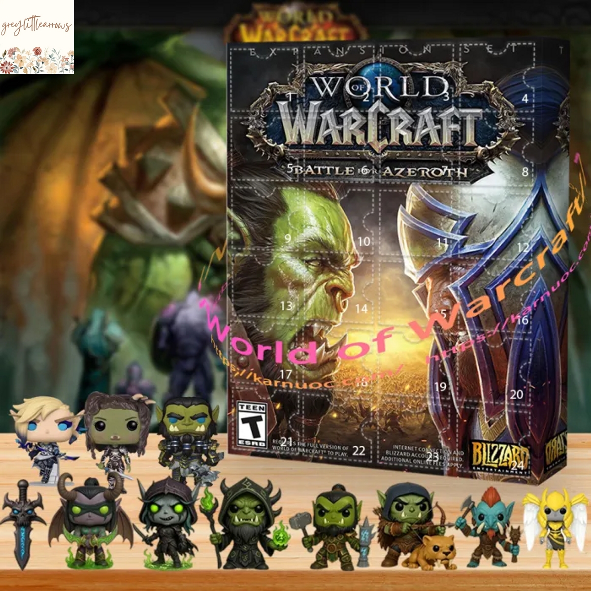 World Of Warcraft For The Horde Alliance Advent Calendar World Of Warcraft For The Horde Alliance Advent Calendar