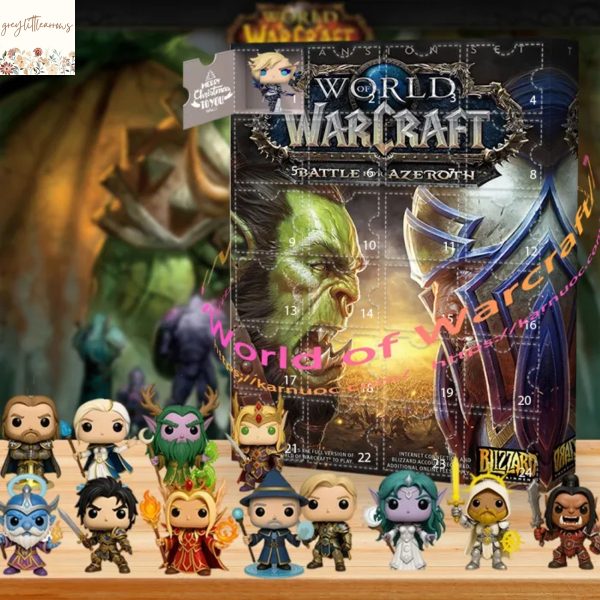 World Of Warcraft For The Horde Alliance Advent Calendar