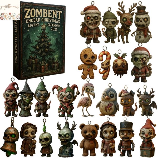Zombent Undead Christmas Advent Calendar 2025