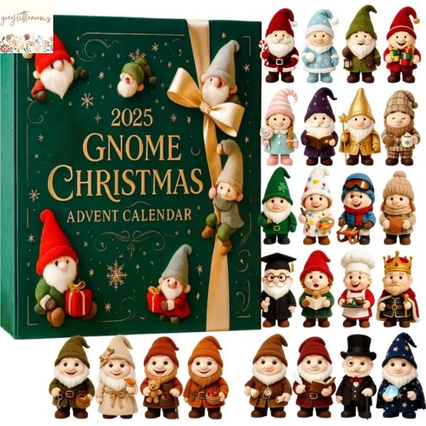 2025 Gnome Christmas Advent Calendar