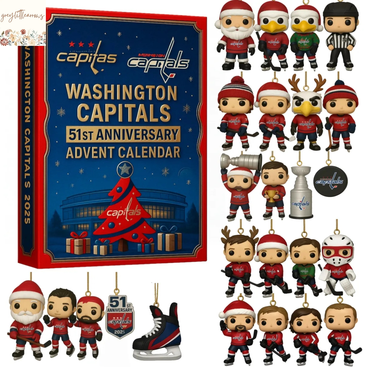 2025 Washington Capitals 51st Anniversary Advent Calendar 2025 Washington Capitals 51st Anniversary Advent Calendar