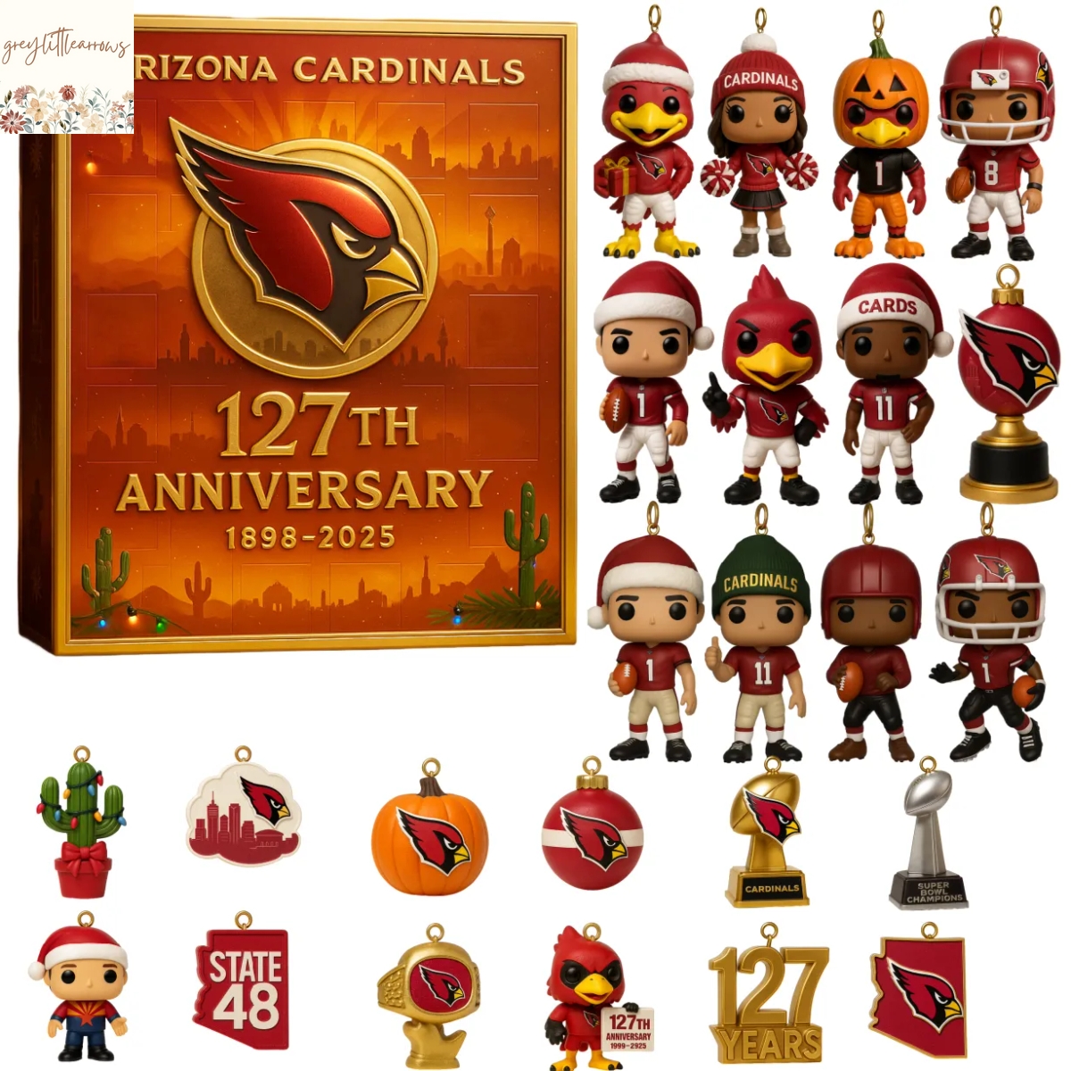 Arizona Cardinals 127th Anniversary Advent Calendar Arizona Cardinals 127th Anniversary Advent Calendar