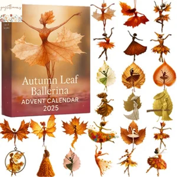 Autumn Leaf Ballerina Advent Calendar 2025