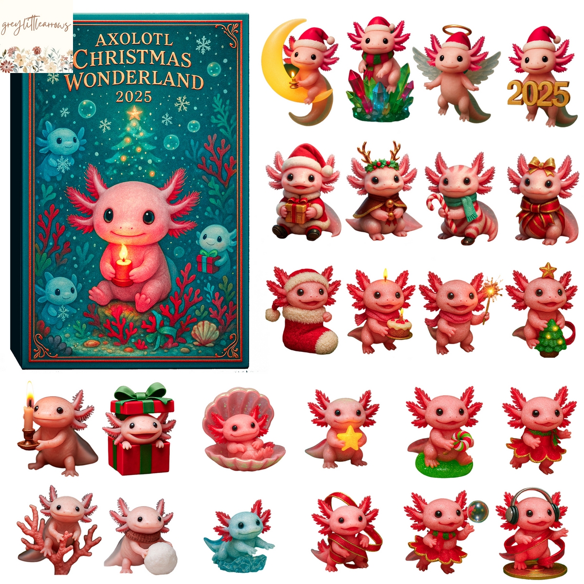 Axolotl Christmas Wonderland 2025 Advent Calendar Axolotl Christmas Wonderland 2025 Advent Calendar