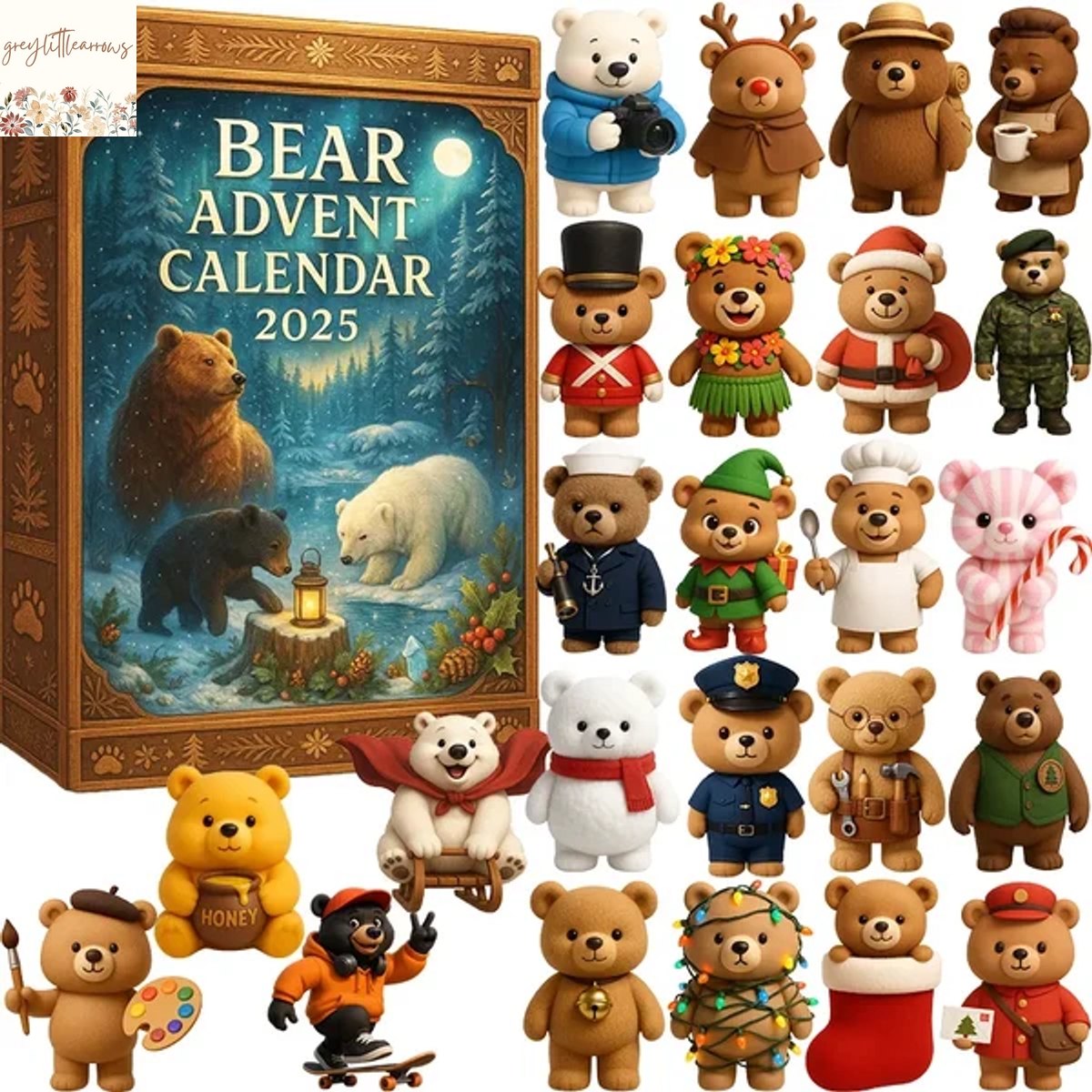 Bear 2025 Christmas Countdown 2025 Advent Calendar Bear 2025 Christmas Countdown 2025 Advent Calendar