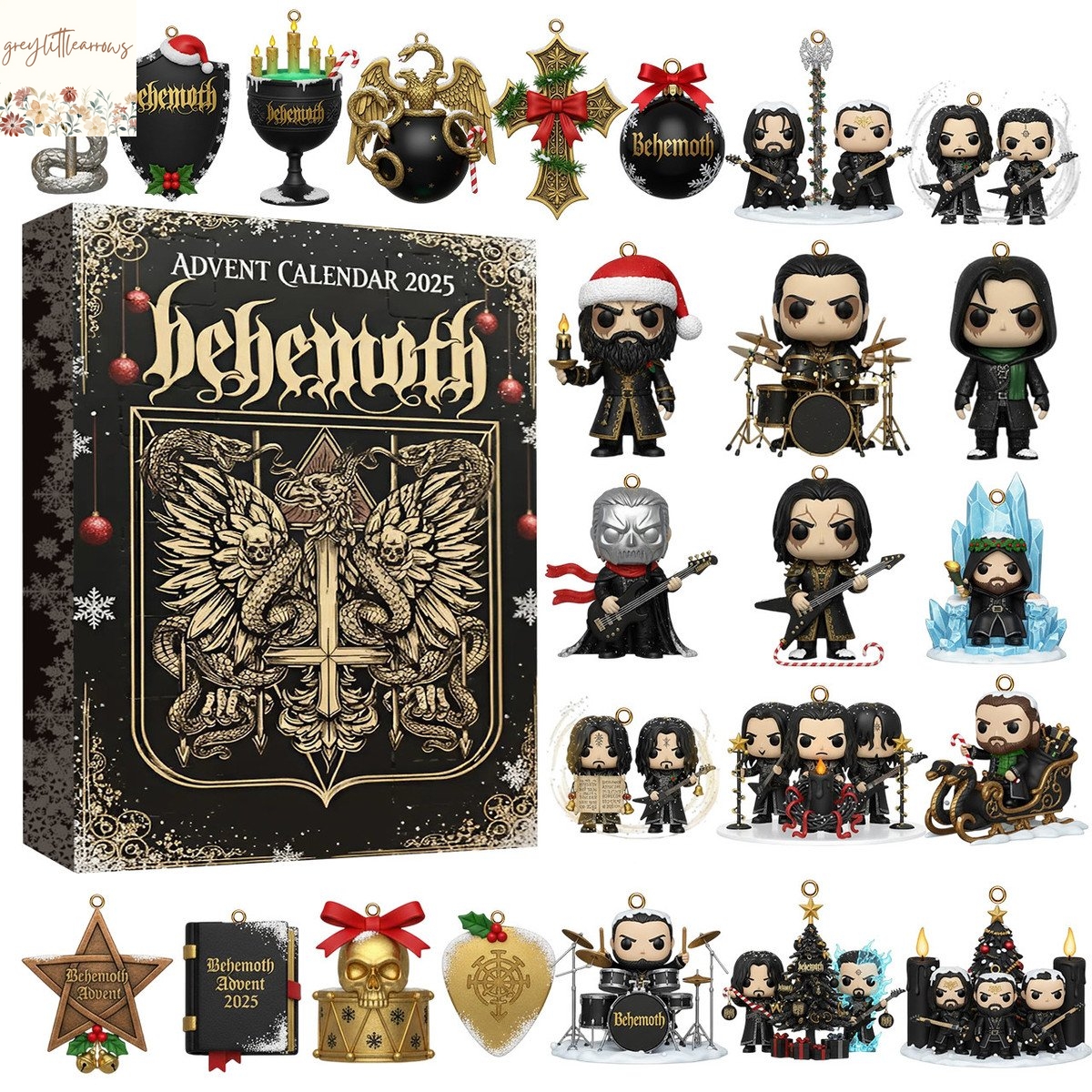 Behemoth Band 2025 Advent Calendar Behemoth Band 2025 Advent Calendar