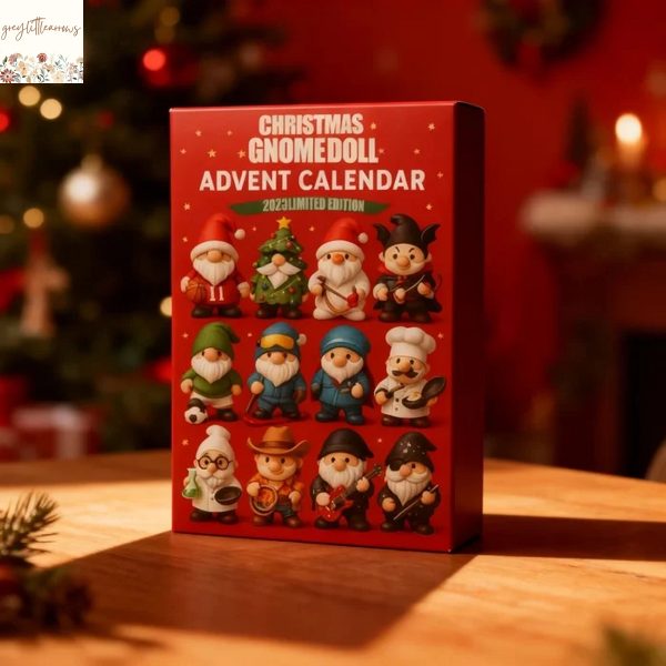 Christmas Gnome Doll Advent Calendar 2025
