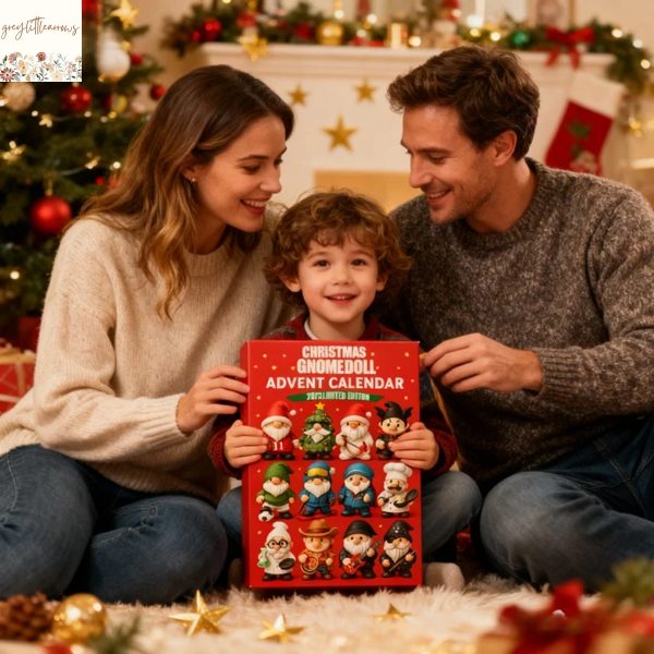 Christmas Gnome Doll Advent Calendar 2025