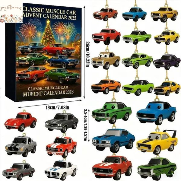 Classic Muscle Car Advent Calendar 2025