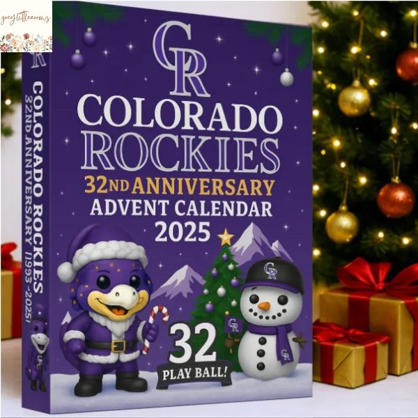 Colorado Rockies 32nd Anniversary Advent Calendar 2025
