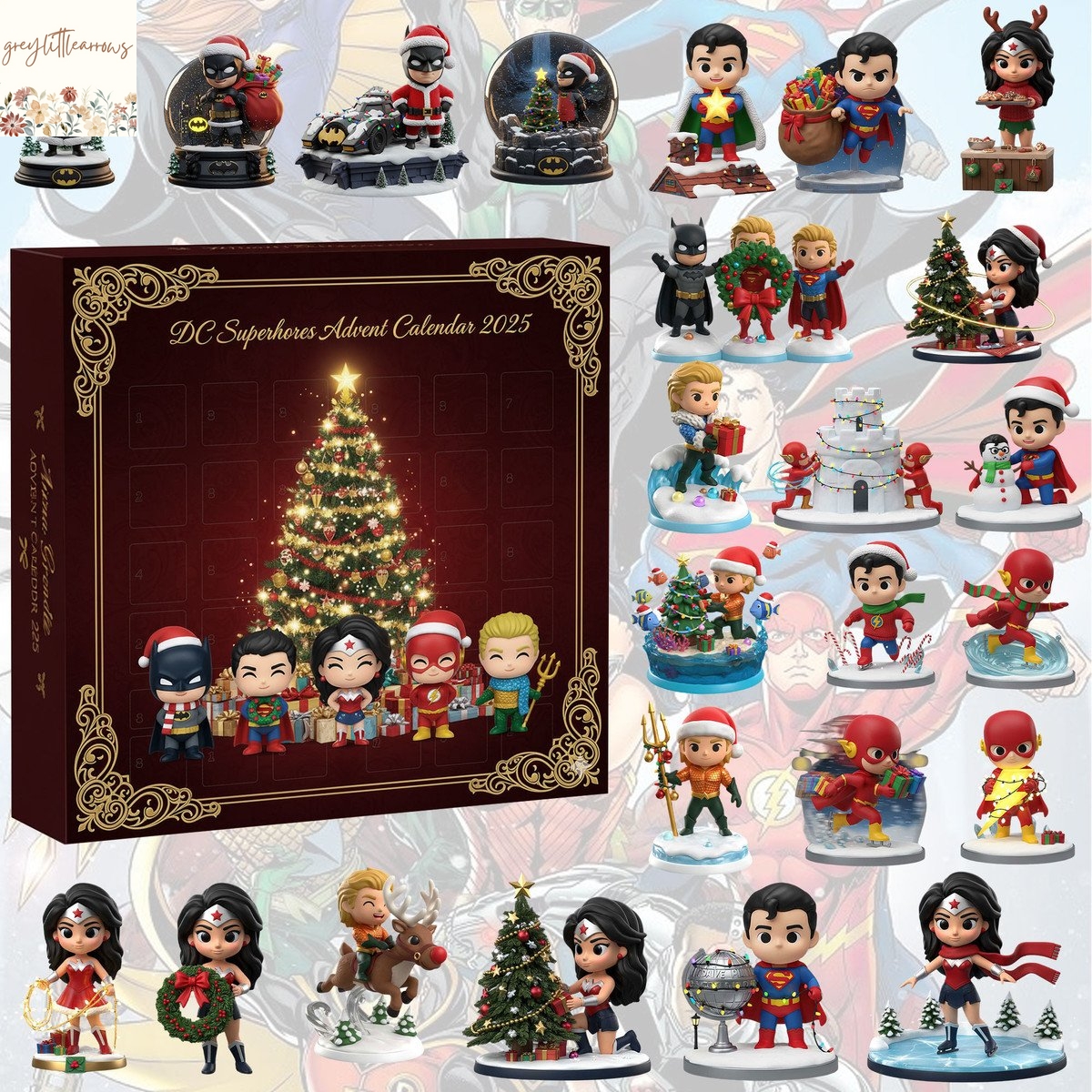 DC Superhores Advent Calendar 2025 DC Superhores Advent Calendar 2025