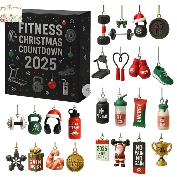 ​​Fitness Countdown Advent Calendar 2025