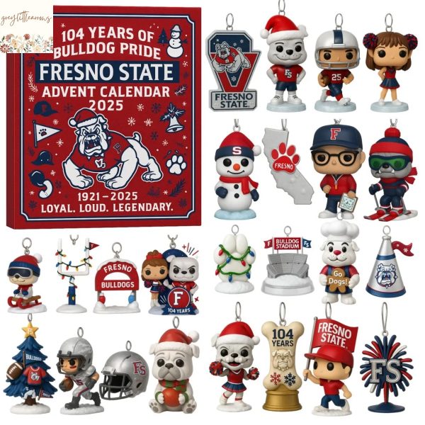 Fresno State Athletics 104th Anniversary 2025 Advent Calendar