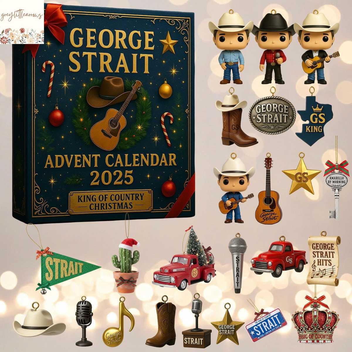 George Strait King Of Country 2025 Advent Calendar George Strait King Of Country 2025 Advent Calendar