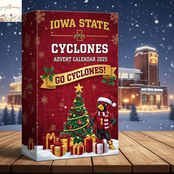 Iowa State Cyclones Go Cyclones Advent Calendar