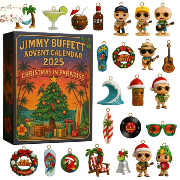 Jimmy Buffett Christmas In Paradise Advent Calendar