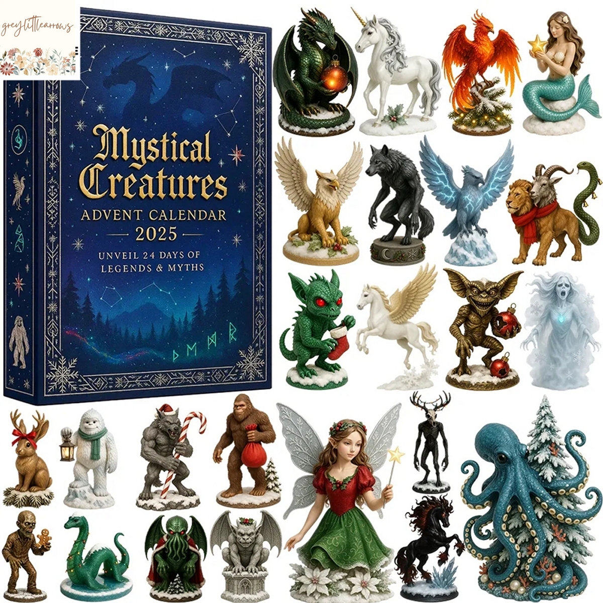Mystical Creatures Advent Calendar Mystical Creatures Advent Calendar