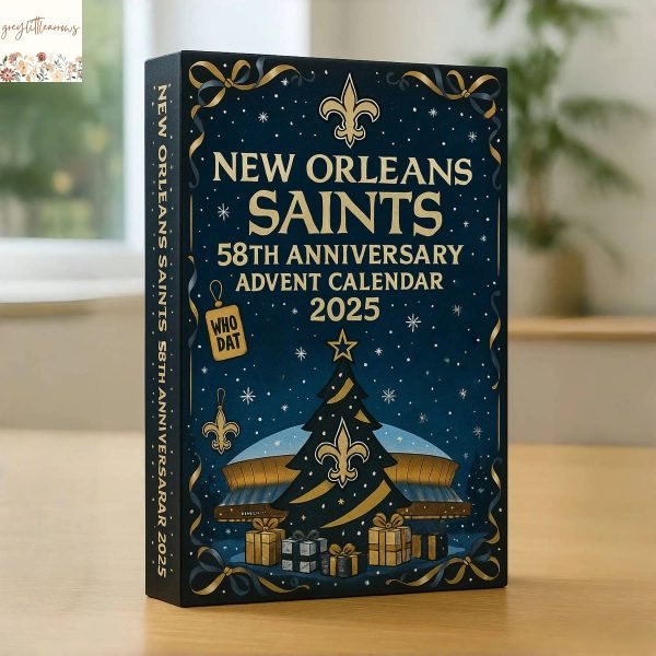 New Orleans Saints 58th Anniversary Advent Calendar